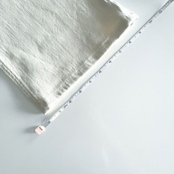 Olsen Women's Pants Wide Leg White Circle Stud Classic Off White Size 6 - Picture 7 of 9